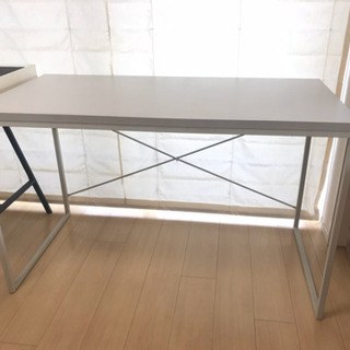 在宅ワーク　パソコンデスク オフィスデスクの画像