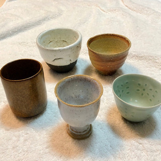 湯呑み・ぐい呑み 5点セット