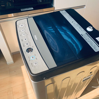 美品。2019年製ハイアール全自動洗濯機5.5kg