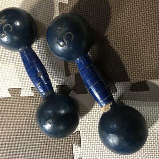 ★　鉄アレイ　5Kg×2   ダンベル　★