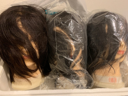 美容師　ウィッグ　スタンド　ロッド