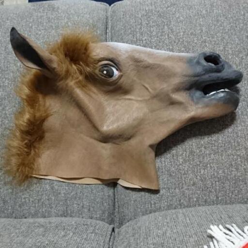 馬のかぶりもの