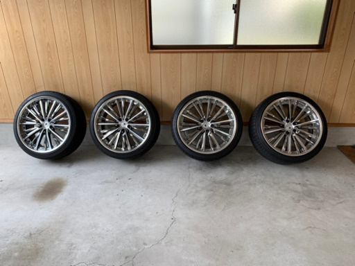 ホイール　クレンツェ　マジス　20インチ　SBCポリッシュ　中古