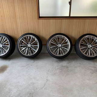 ホイール　クレンツェ　マジス　20インチ　SBCポリッシュ　中古