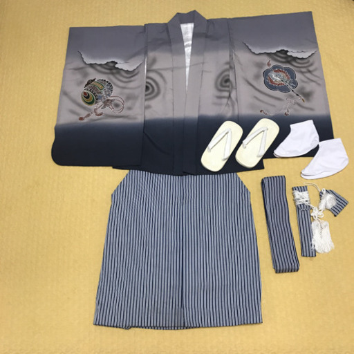 七五三　祝着　男の子　5歳