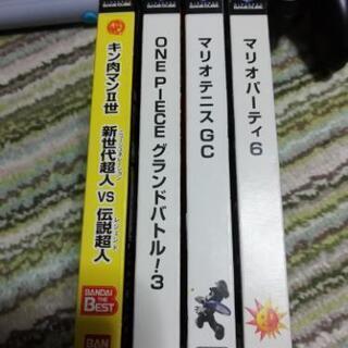 ゲームキューブ コントローラー2個 ソフト5個セットの画像