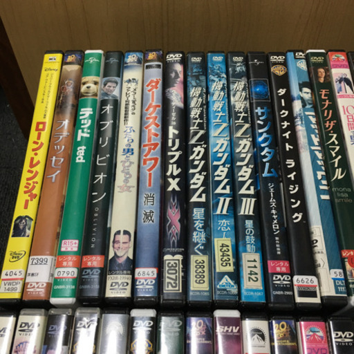 レンタルアップDVD 50作品セット