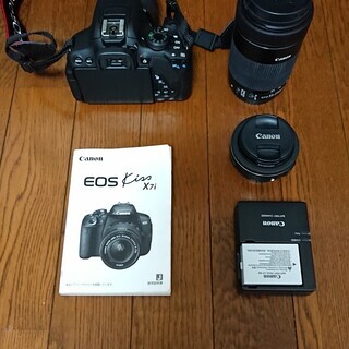 最終値下げ! Canon EOSKiss X7i ダブルズームキット