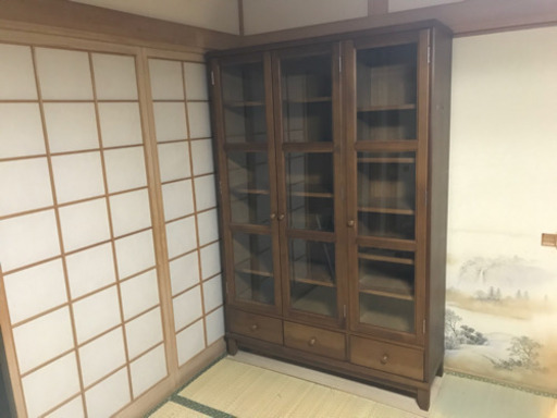 立派な書棚本棚