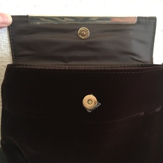 新品！！　ブラウン色　ポーチの画像