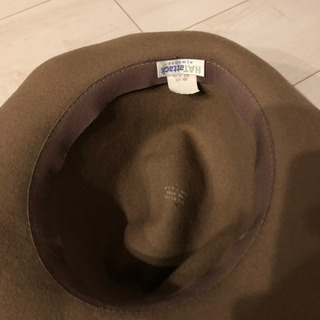 花柄ハットの画像