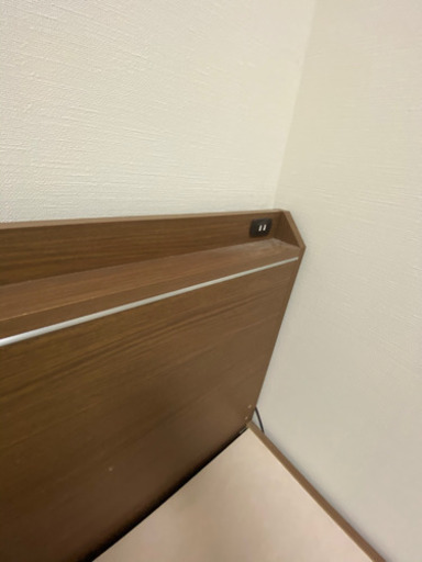 最終値下げ　ベッドフレーム　ベッド　コンセント　2個セット　クイーンサイズ　美品