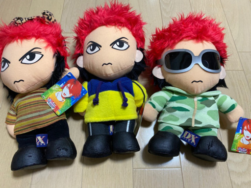 hide デラックスぬいぐるみ 三種