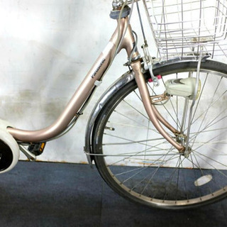 ①348番 Panasonic✨電動アシスト自転車✨ビビ‼️