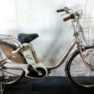 ①348番 Panasonic✨電動アシスト自転車✨ビビ‼️