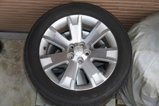 デリカD5 純正ホイール 225/55 R18 4本セット