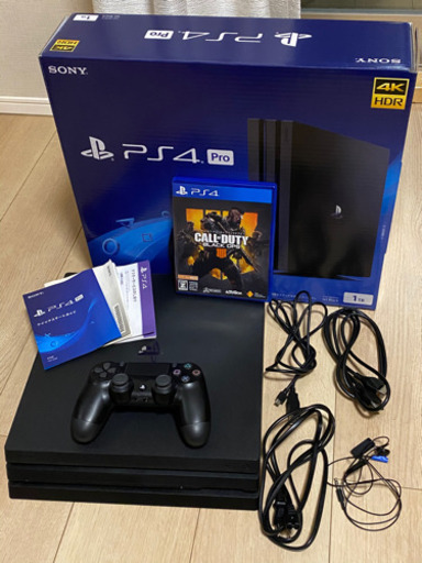 PS4 pro 1TB 美品 おまけ付き CUH−7200B B01 「STAY 」支援