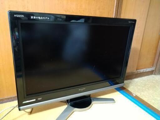 受付終了　SHARP AQUOS LC-32D10 32型液晶テレビ