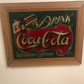 コカ・コーラ　パブミラー　ビンテージ ビンテージ コカコーラ パブミラー