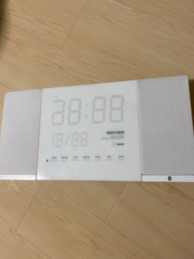 スピーカー　Bluetooth 時計