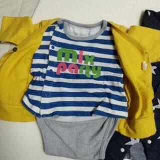 男の子ロンパース　60~70　カーズの画像