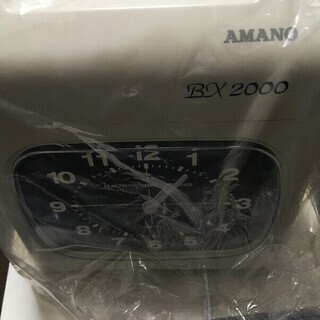 アマノ　タイムレコーダー　BX2000(必要でしたらCRX-200もの画像