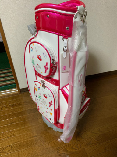 レディースキャディバッグ　未使用　購入から箱入り