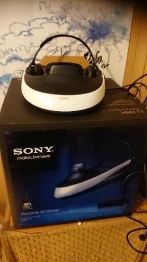 SONY製ヘッドマウントディスプレイ