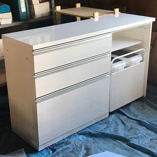 ニトリ　キッチンボード　リガーレ　使用期間半年