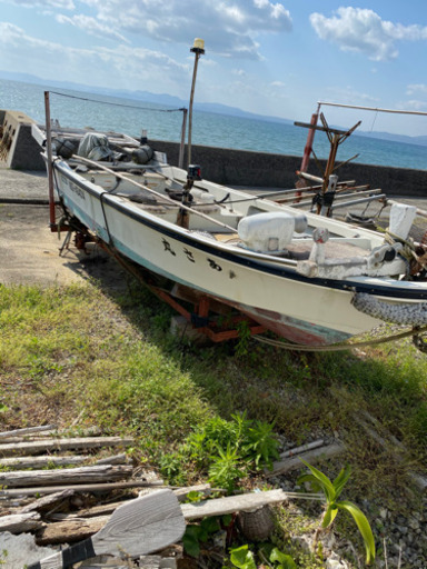 ヤマハ　和船　ボートのみ　アンカーウィンチ付き　夜間航行等付き　船代付き