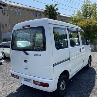 車検2年分コミコミ！人気のサンバーバン！4速オートマ！早い者勝ち！軽貨物登録代行OK！の画像