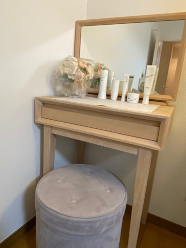 フランフランドレッサー(スツール付き)