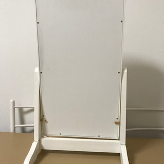 お値下げ！【未使用】アクセサリー収納卓上ミラーの画像