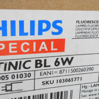 新品 PHILIPS/フィリップス 捕虫器用ランプ ACTINIC BL 6W 25本 ☆ PayPay(ペイペイ)決済可能 ☆ 札幌市 清田区 平岡の画像