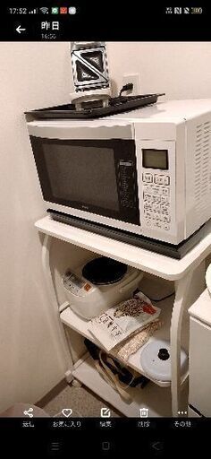 電子レンジ とレンジ台