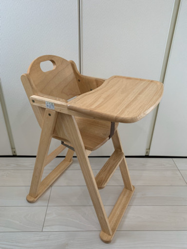 ［取引中］木製ベビーチェア　キッズチェア　KATOJI