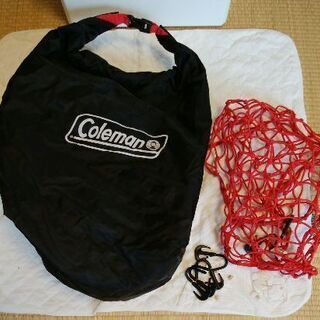 コールマン　バック　荷物落下防止ネットの画像