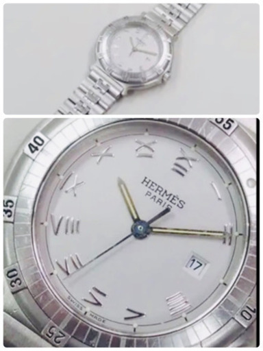 エルメスHERMES時計キャプテンニモボーイズ　ユニセックス