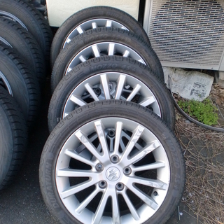 タイヤ９分山　１６インチ ６Ｊ pcd114,3　5H　205/...