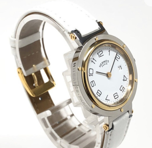 HERMES エルメス クリッパー ボーイズ クォーツ 時計　美品