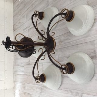 アンティーク風5灯シャンデリア