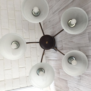 アンティーク風5灯シャンデリアの画像