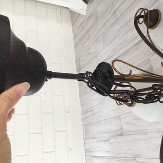 アンティーク風5灯シャンデリアの画像