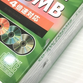 未使用品 三菱化学 CD-RW 700MB 10枚スリムケ-ス入り カラ-ミックス1-4倍速対応 SW80QM10 の画像