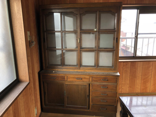60年ほど前に受注生産した本棚