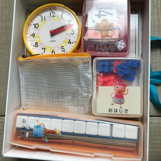 無料！処分予定！算数セット あげます！中古の画像