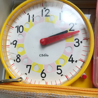 無料！処分予定！算数セット あげます！中古の画像
