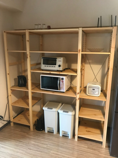 商談中　棚　IKEA イーヴァル　オープンシェルフ　超美品