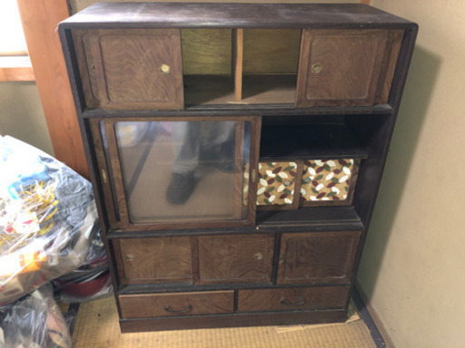 茶ダンス アンティーク家具