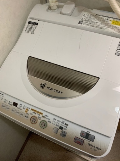 シャープ 5.5Kg洗濯乾燥機 Kual ゴールド EST55E7N [EST55E7N]【RNH】